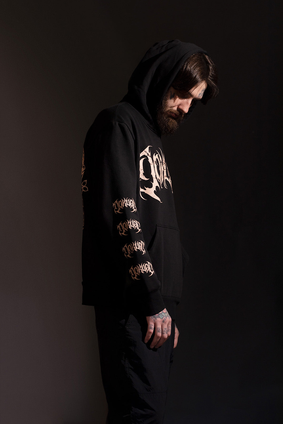 DOKURO x SHIBORI CAT SKULL HOODIE