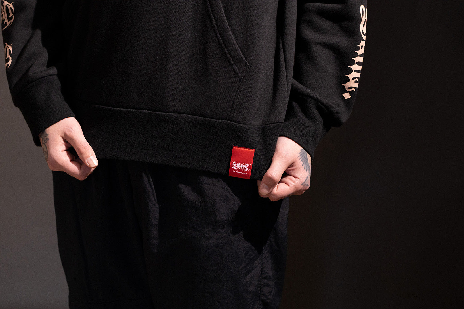 DOKURO x SHIBORI CAT SKULL HOODIE