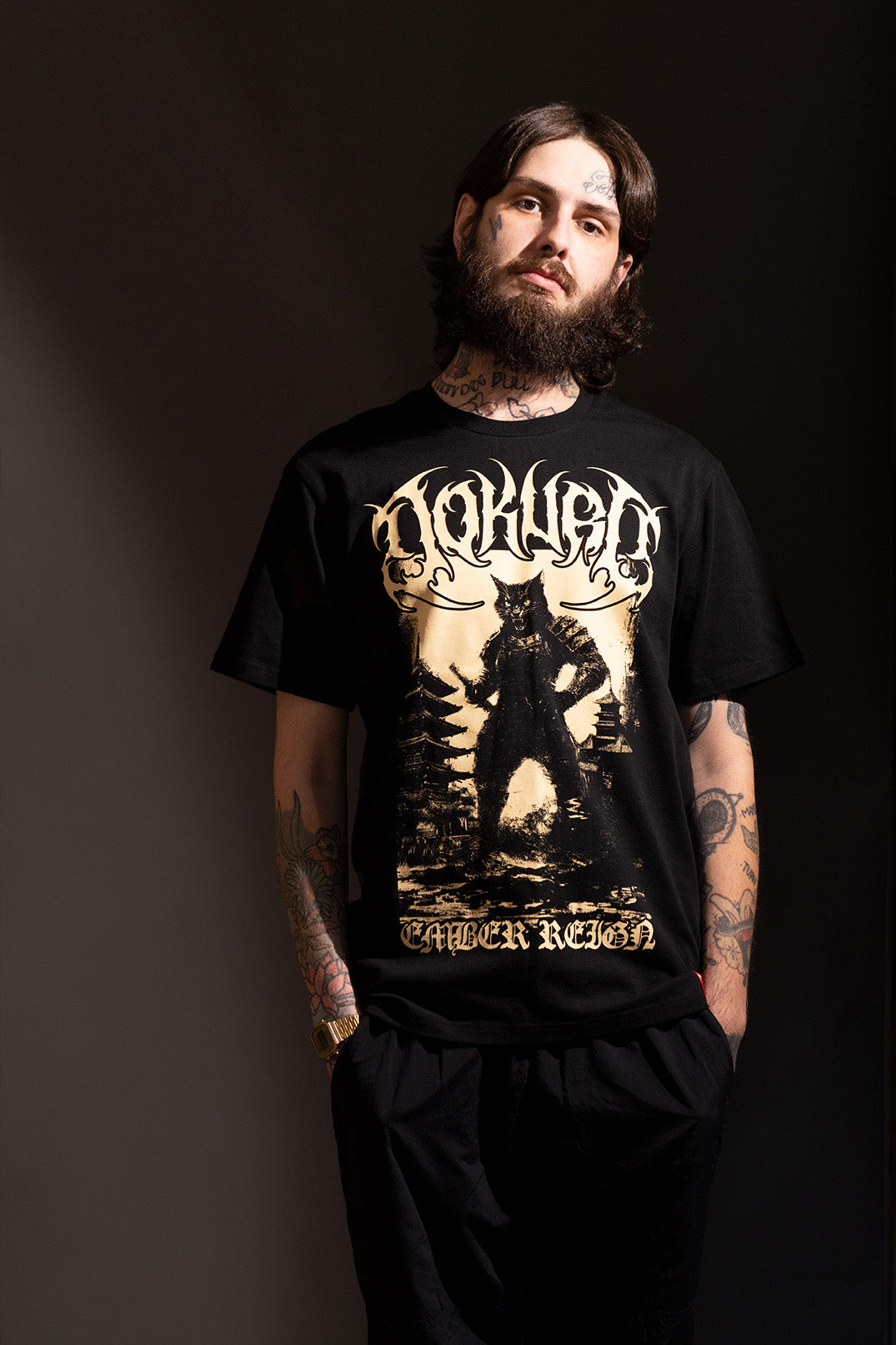 DOKURO x SHIBORI EMBER REIGN TEE