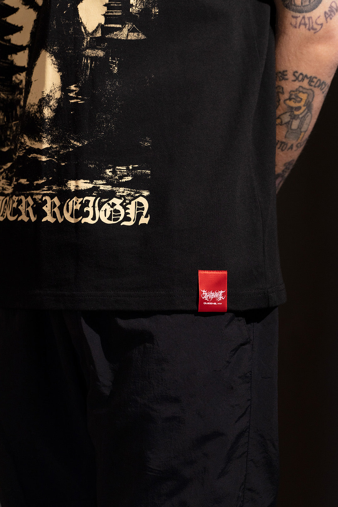 DOKURO x SHIBORI EMBER REIGN TEE