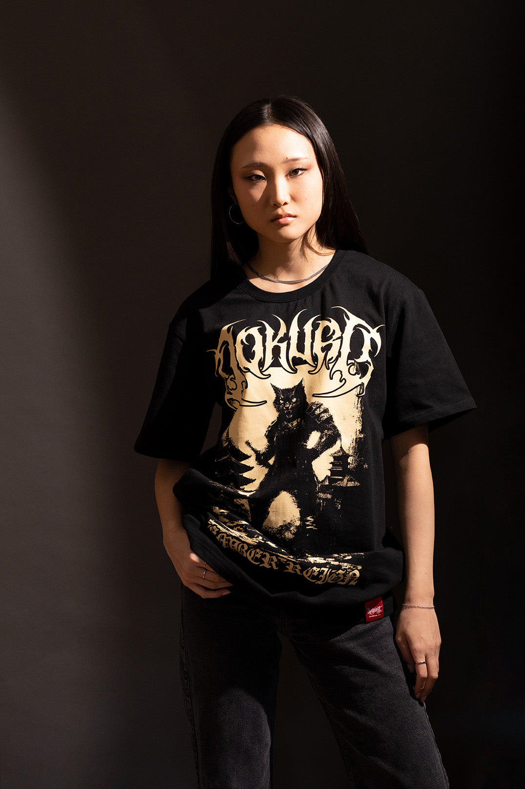 DOKURO x SHIBORI EMBER REIGN TEE