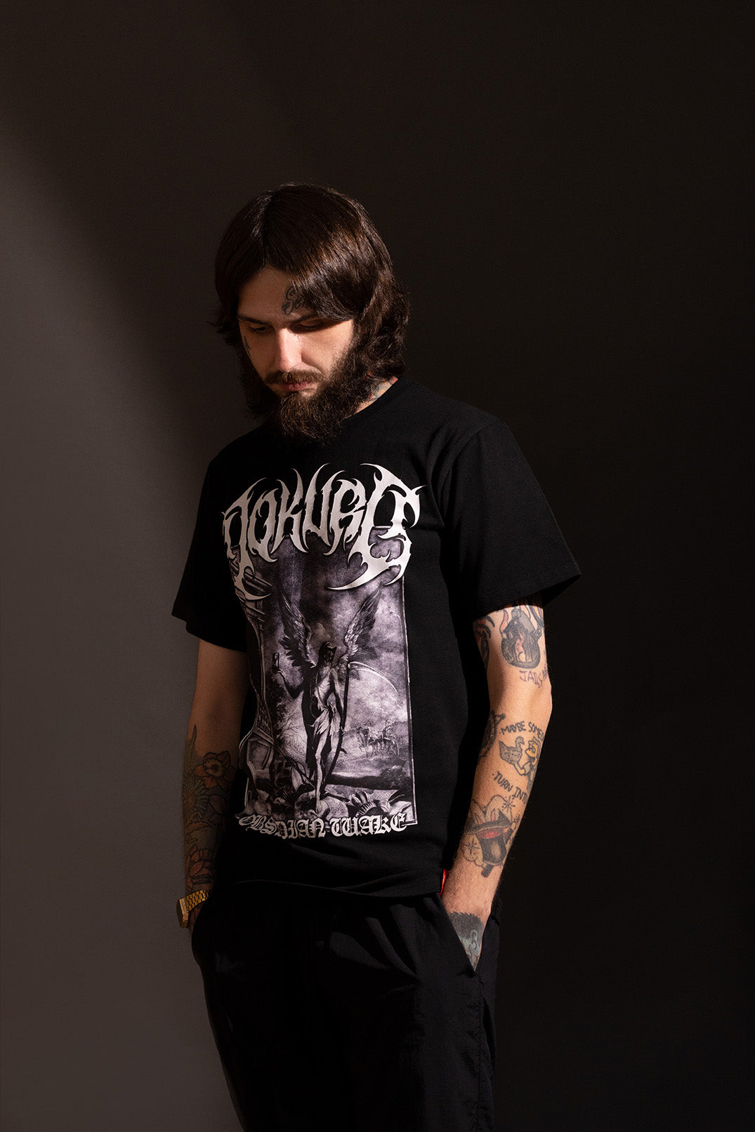 DOKURO x SHIBORI OBSIDIAN WAKE TEE